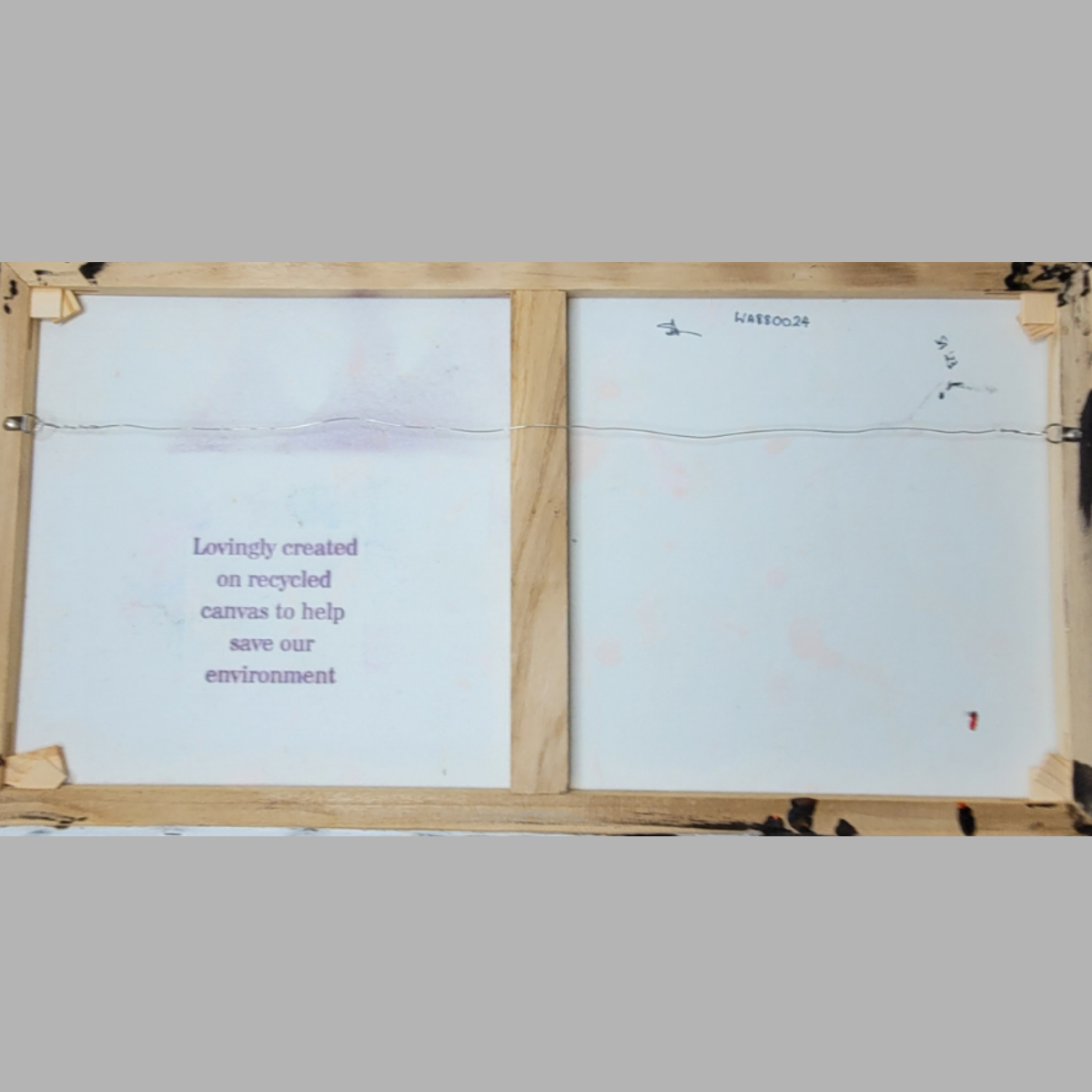 A Galaxy Far, Far Away - Abstract Acrylic pour on canvas